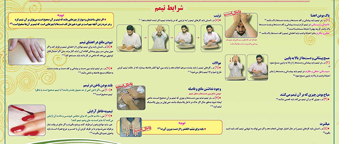 شرایط تیمم