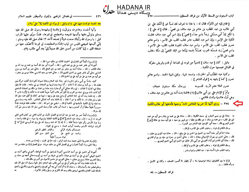 نظر جويني درباره ولادت امام علی در کعبه