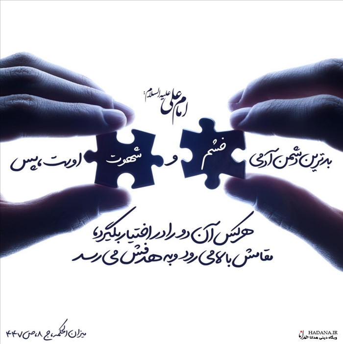 حدیث خشم و شهوت